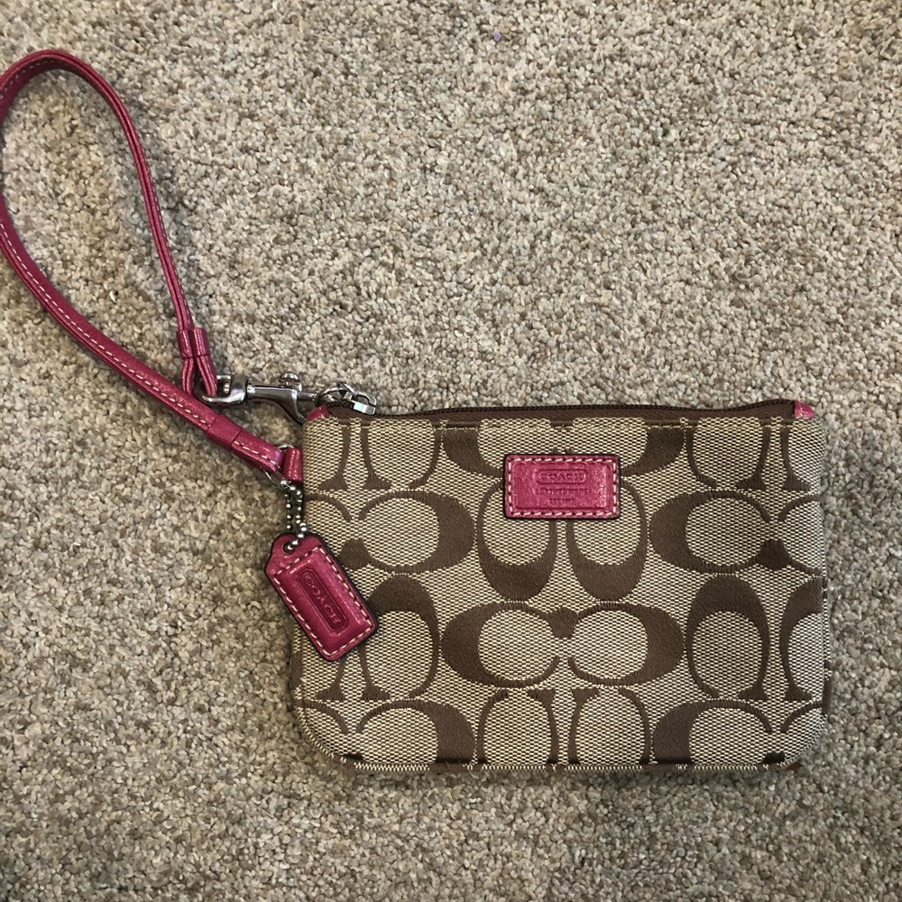 Coach wristlet